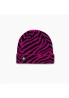 Turtle Fur Zebralicious Winter Hat In Purple
