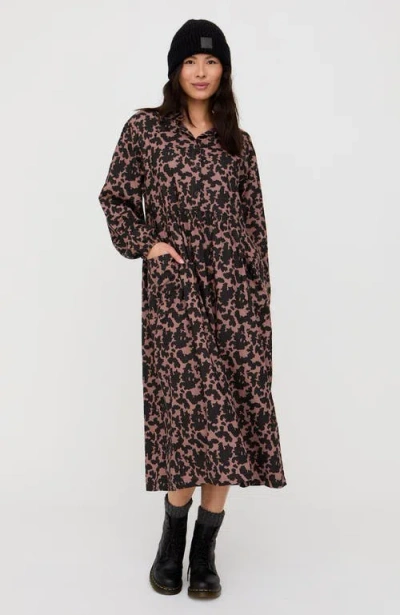 Turtledove London Magda Dress In Purple