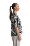 Turtledove London Organic Cotton Elsie Oversized T-shirt In Multi