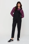 Turtledove London Organic Cotton Lila Jumpsuit In Black