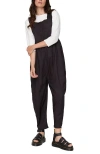 Turtledove London Smocking Strap Jumpsuit In Black