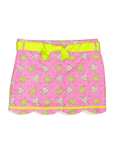 Pre-owned Turtles & Tees Active Skort In Pink