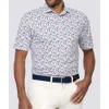 Turtleson Drew Performance Polo In Multi