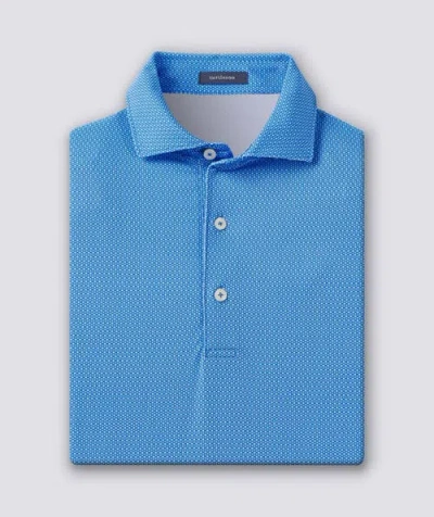 Turtleson Flint Performance Polo In Blue