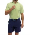 Turtleson Kershaw Polo Shirt In Limoncello/ciel In Green