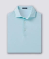 Turtleson Lennon Performance Polo In Blue