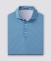 Turtleson Lennon Performance Polo In Blue