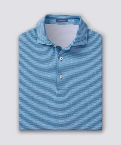 Turtleson Lennon Performance Polo In Blue