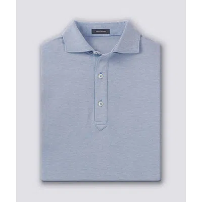 Turtleson Lester Oxford Performance Polo In Blue
