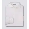 Turtleson Lester Oxford Performance Polo Long Sleeve In White