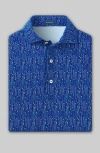 Turtleson Max Performance Polo In Blue