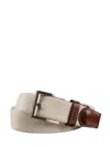 Turtleson Men's Hagan Stretch Belt In Stone In Sand