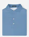 Turtleson Men's Teddy Polo Shirt In Navy/luxe Blue In Blue