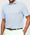 Turtleson Raynor Performance Polo In Blue