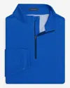 TURTLESON REMY QUARTER-ZIP PULLOVER MARINE/NAVY IN BLUE