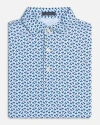 Turtleson Rocky Performance Polo In Blue