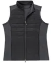 Turtleson Womens Fusion Vest In Black In Black