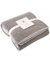 Tuscan Cottage Roma Throw In Gray