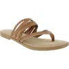 Tuscany By Easy Street® Anji Womens Braided Manmade Strappy Sandals In Multi