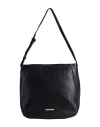 Tuscany Leather Woman Shoulder Bag Black Size - Soft Leather In Black