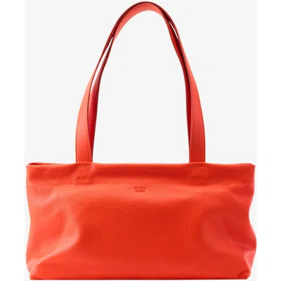 Tusk Anaya Zip Top Tote In Orange