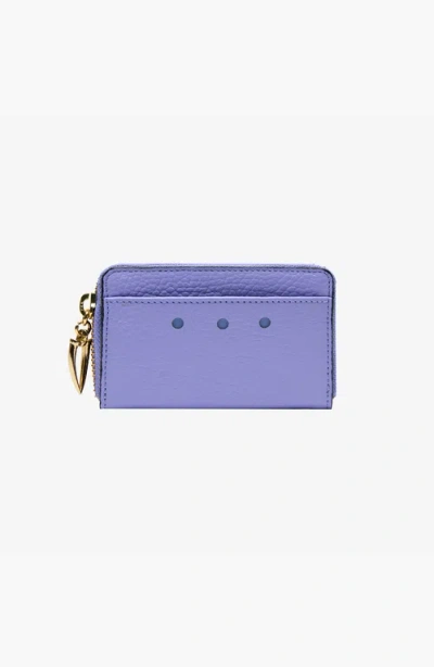 Tusk Ascot Coin And Card Case In Purple