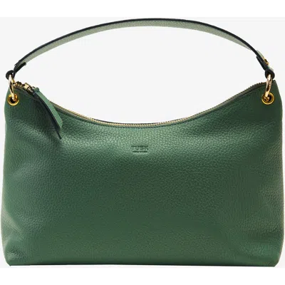 Tusk Ascot Indu Top Zip Hobo Bag In Green