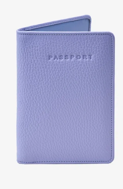 Tusk Ascot Passport Wallet In Purple
