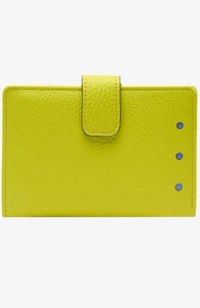 Tusk Ascot Slim Wallet In Yellow
