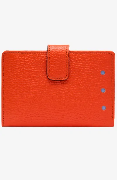 Tusk Ascot Slim Wallet In Red