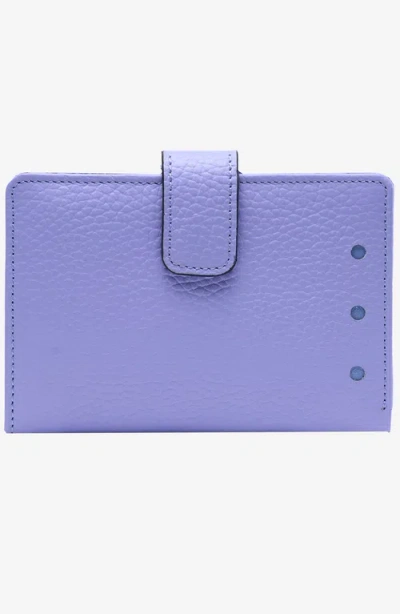 Tusk Ascot Slim Wallet In Purple