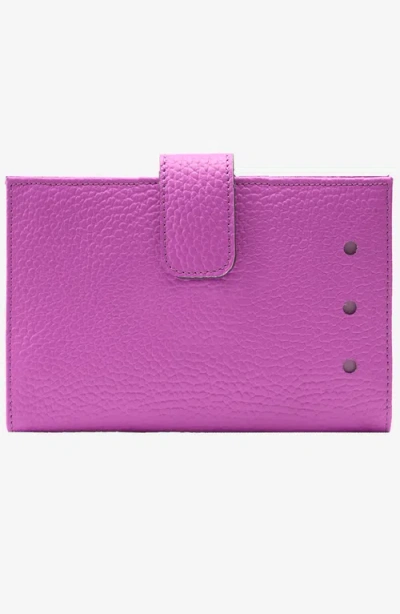 Tusk Ascot Slim Wallet In Purple