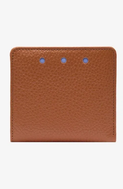 Tusk Ascot Snap Evening Wallet In Brown