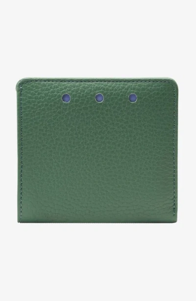 Tusk Ascot Snap Evening Wallet In Green
