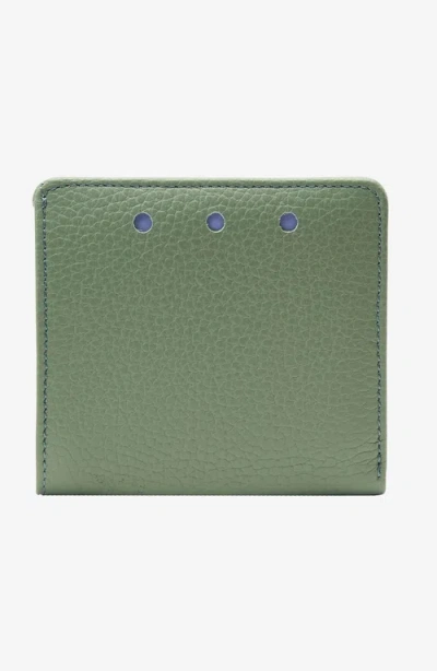 Tusk Ascot Snap Evening Wallet In Green