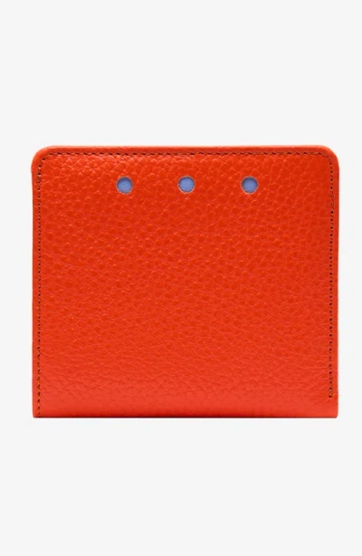 Tusk Ascot Snap Evening Wallet In Orange