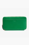 Tusk Joy Double Zip Wallet In White
