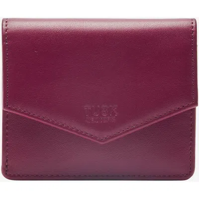 Tusk Joy French Wallet In Purple