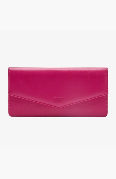 Tusk Joy Gusseted Wallet In Pink