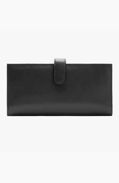 Tusk Joy Long Slim Wallet In Black