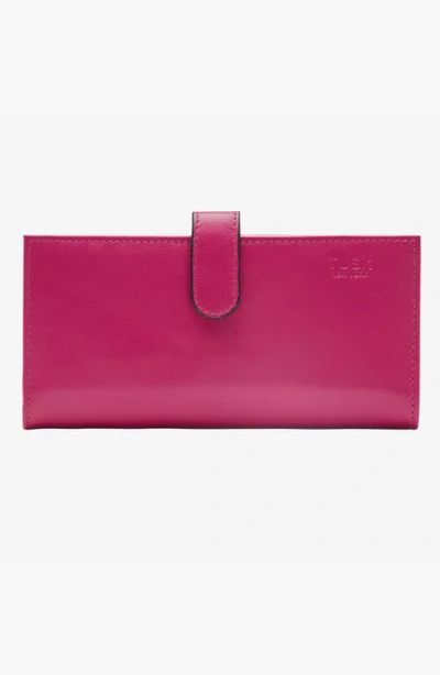 Tusk Joy Long Slim Wallet In Pink