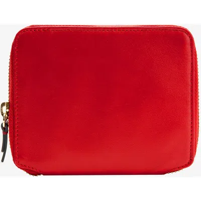 Tusk Joy Zip Around Wallet In Red
