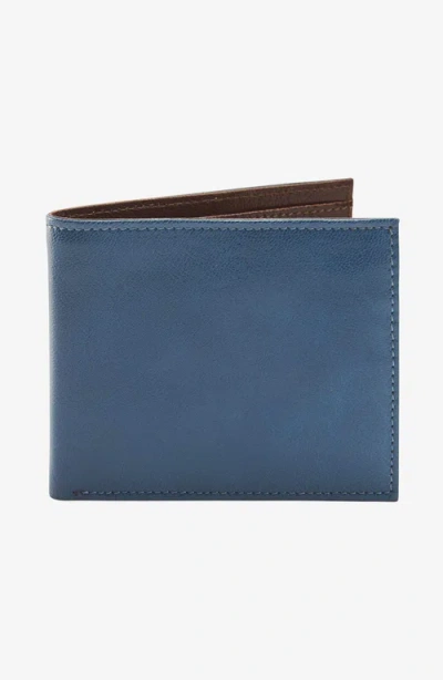 Tusk Leonardo Billfold In Blue