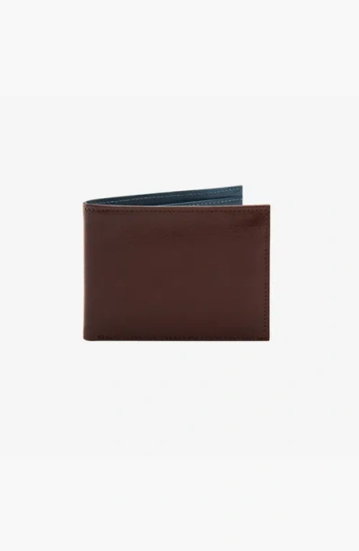 Tusk Leonardo Compact Billfold In Brown