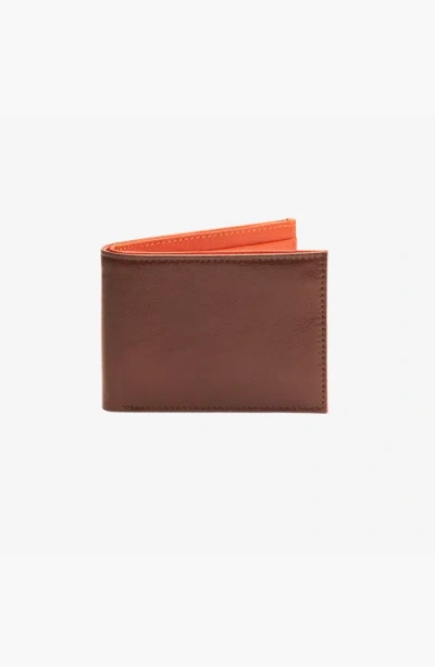 Tusk Leonardo Compact Billfold In Brown
