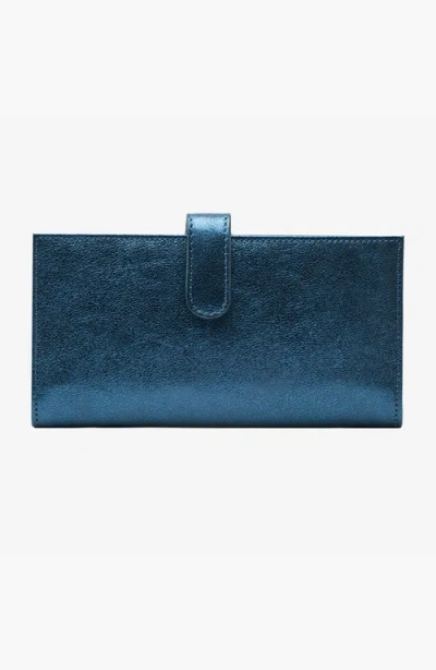 Tusk Orissa Long Slim Wallet In Blue