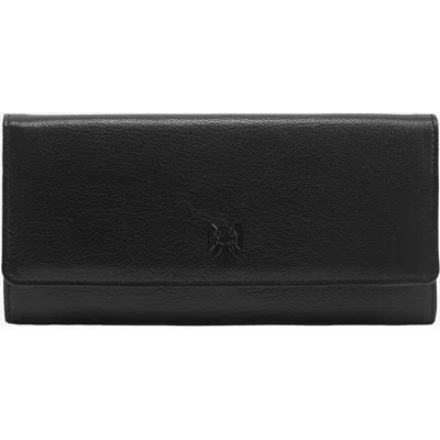 Tusk Siam Accordion Wallet In Black/french Blue