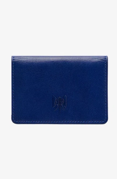 Tusk Siam Business Card Case In Blue