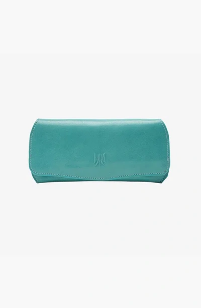 Tusk Siam Flap Over Eyeglass Case In Green