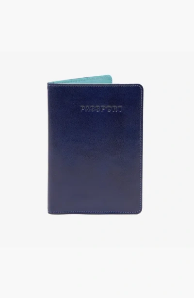 Tusk Siam Passport Wallet In Blue